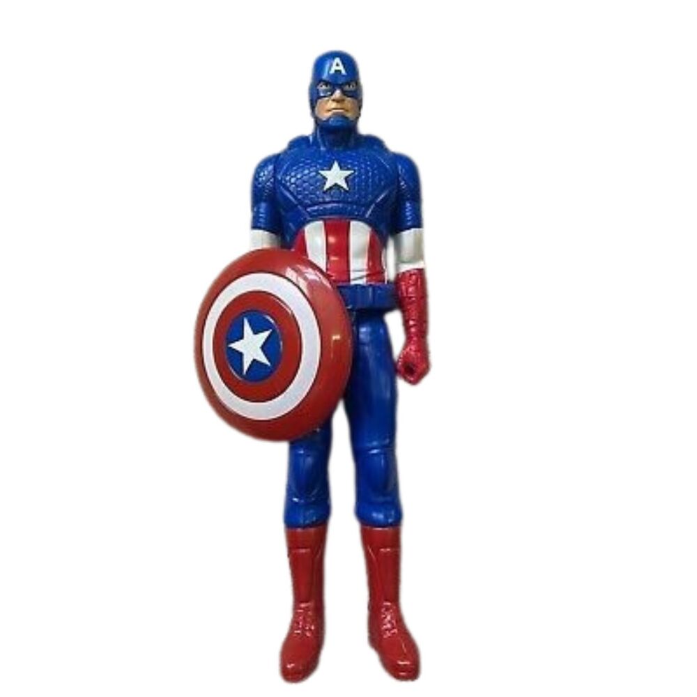 Hasbro Marvel Captain America Pos. Hero Action Figure 12.5" Shield Not Included